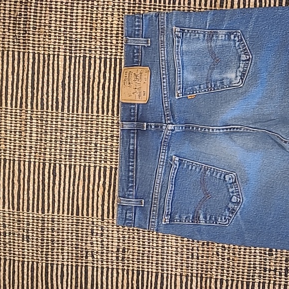 VINTAGE LEVI'S 517 ORANGE TAB BOOTCUT JEANS 40x32 - Picture 8 of 10